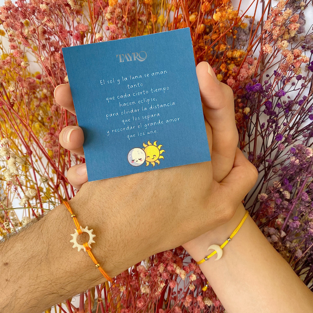 pulseras de sol y luna