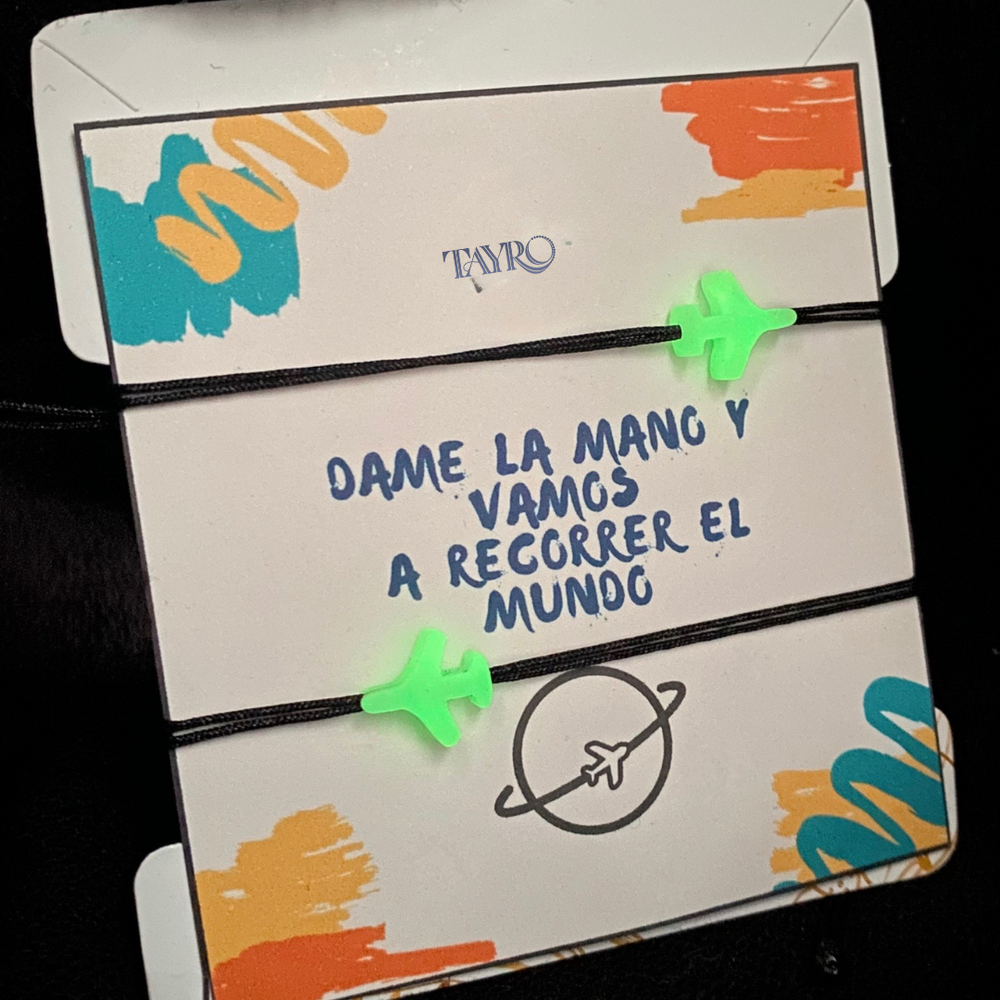 Pulseras aviones