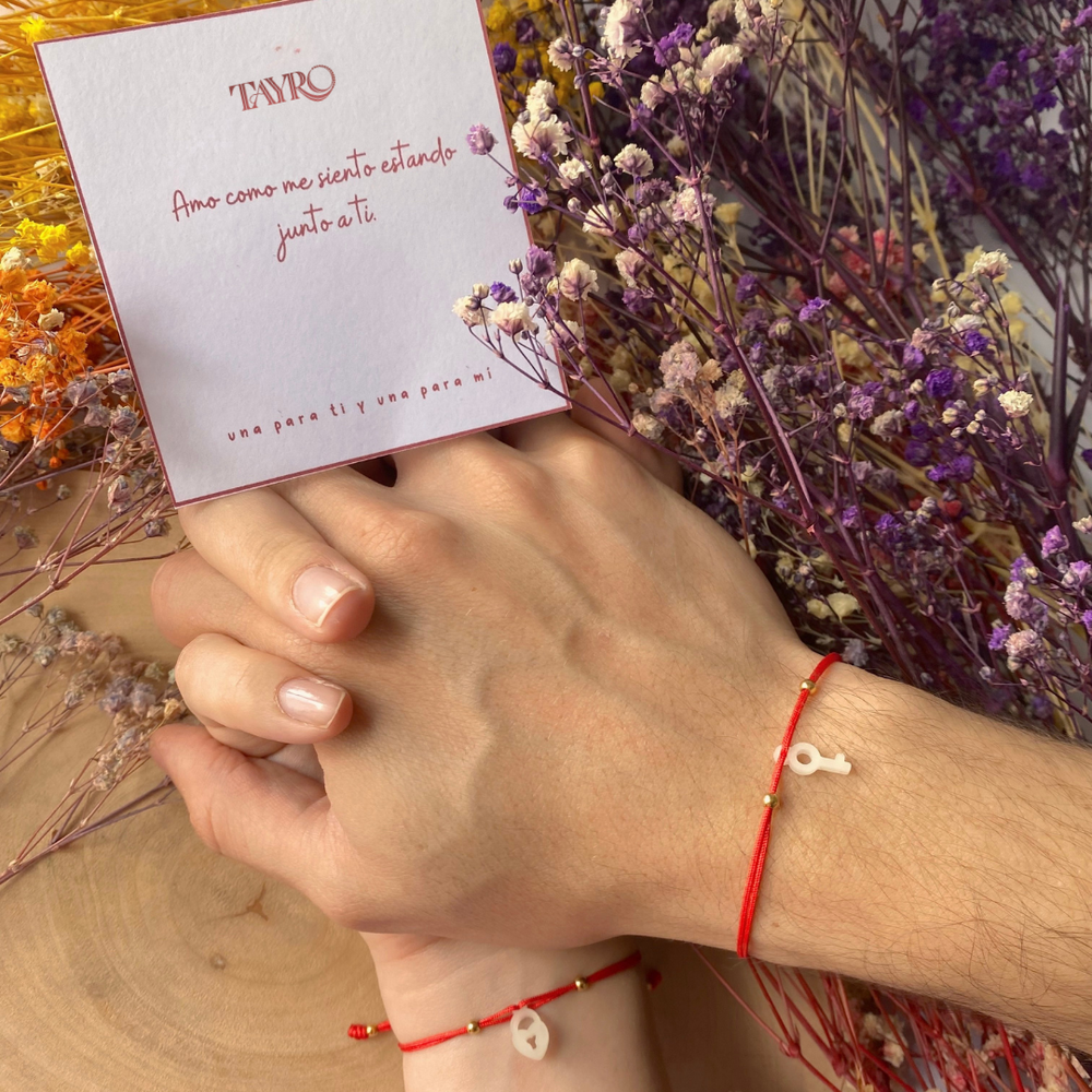 Pulseras candado y llave